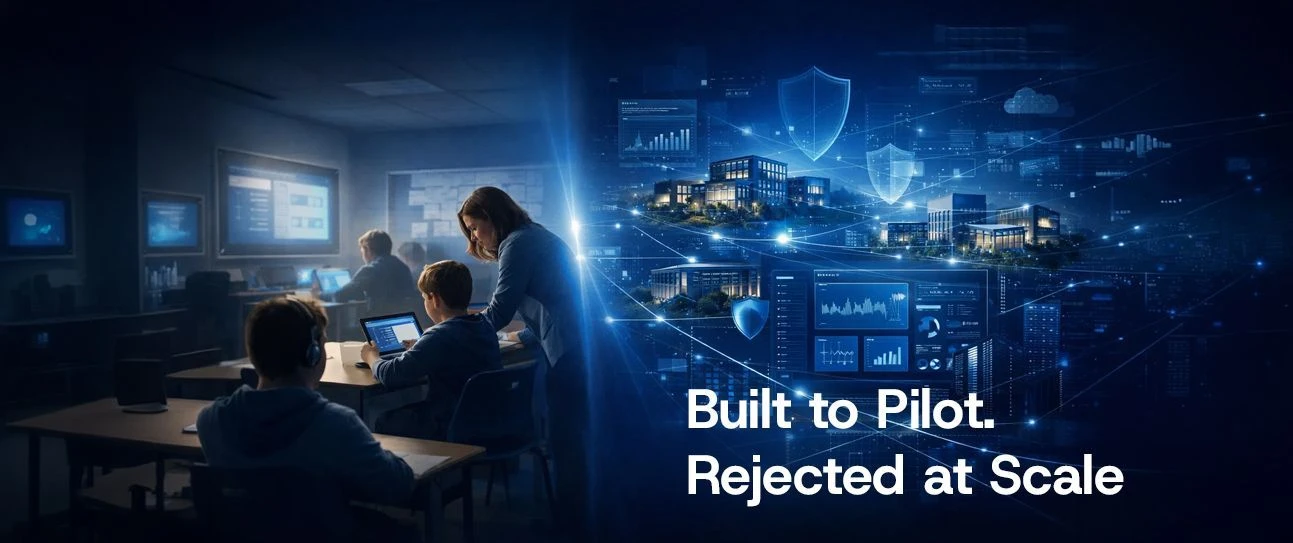 Education technology pilot strategy for institutional scale