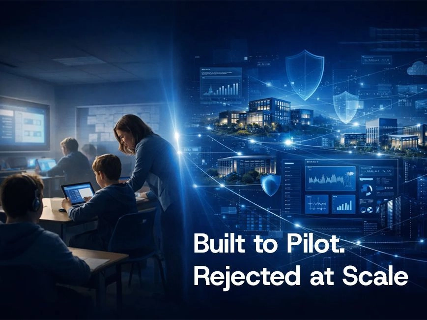 Education technology pilot strategy for institutional scale